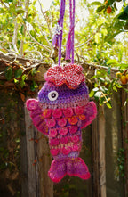 Custom Crochet Fish Bag